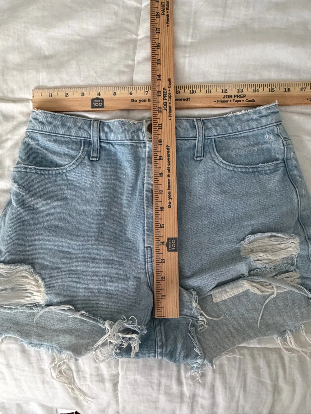 Show Me Your Mumu High Waist Cut Off Shorts 29 - Picture 4 of 4